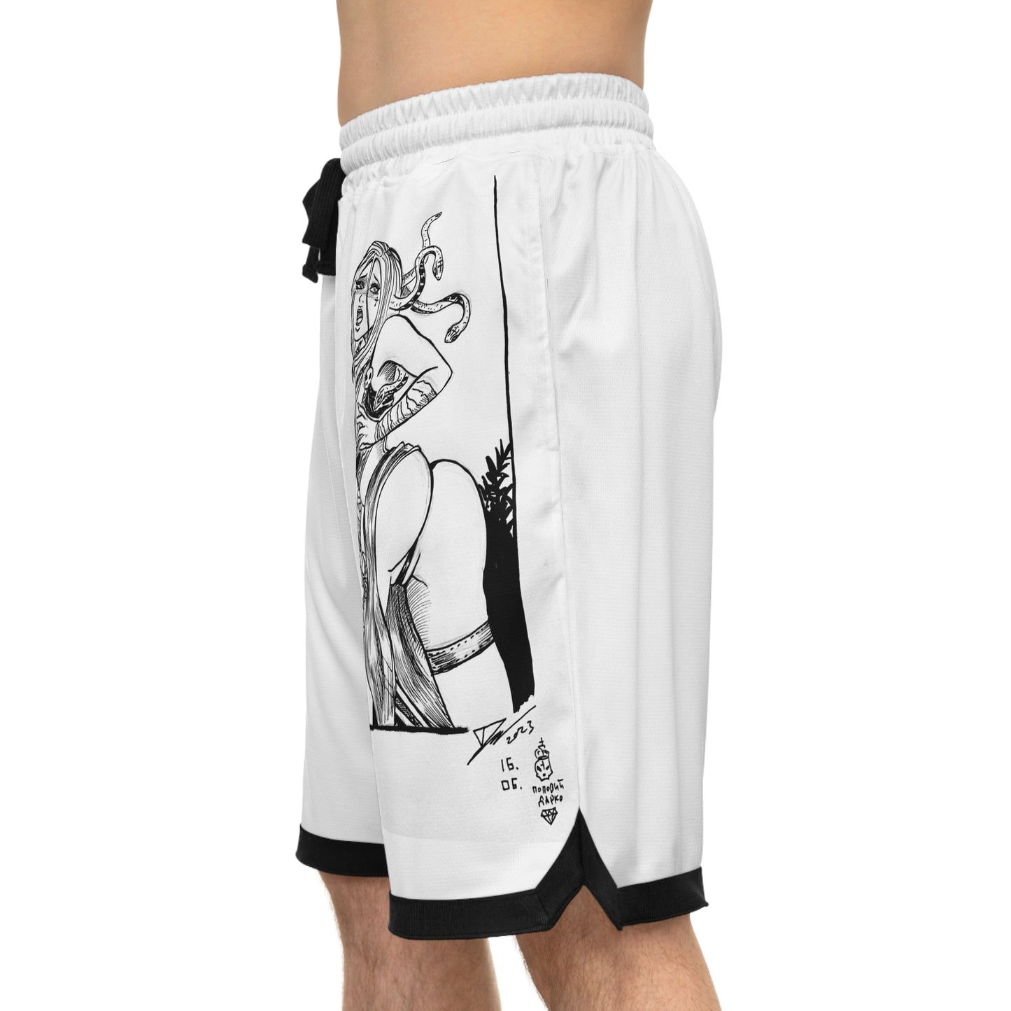 Medusa Booty - Basketball Rib Shorts