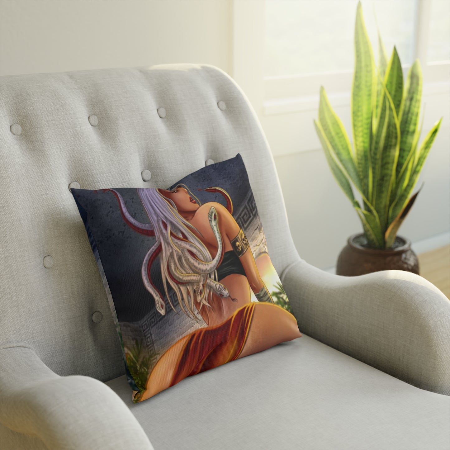 Medusa Gymball Booty - Pillow (40x40cm)