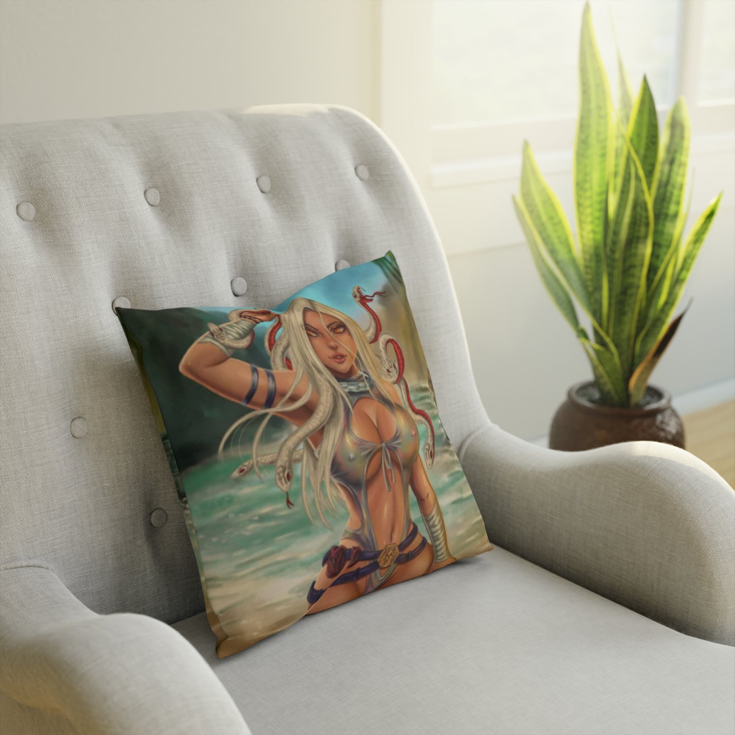 Medusa - Air Crystal - Pillow (40x40cm)