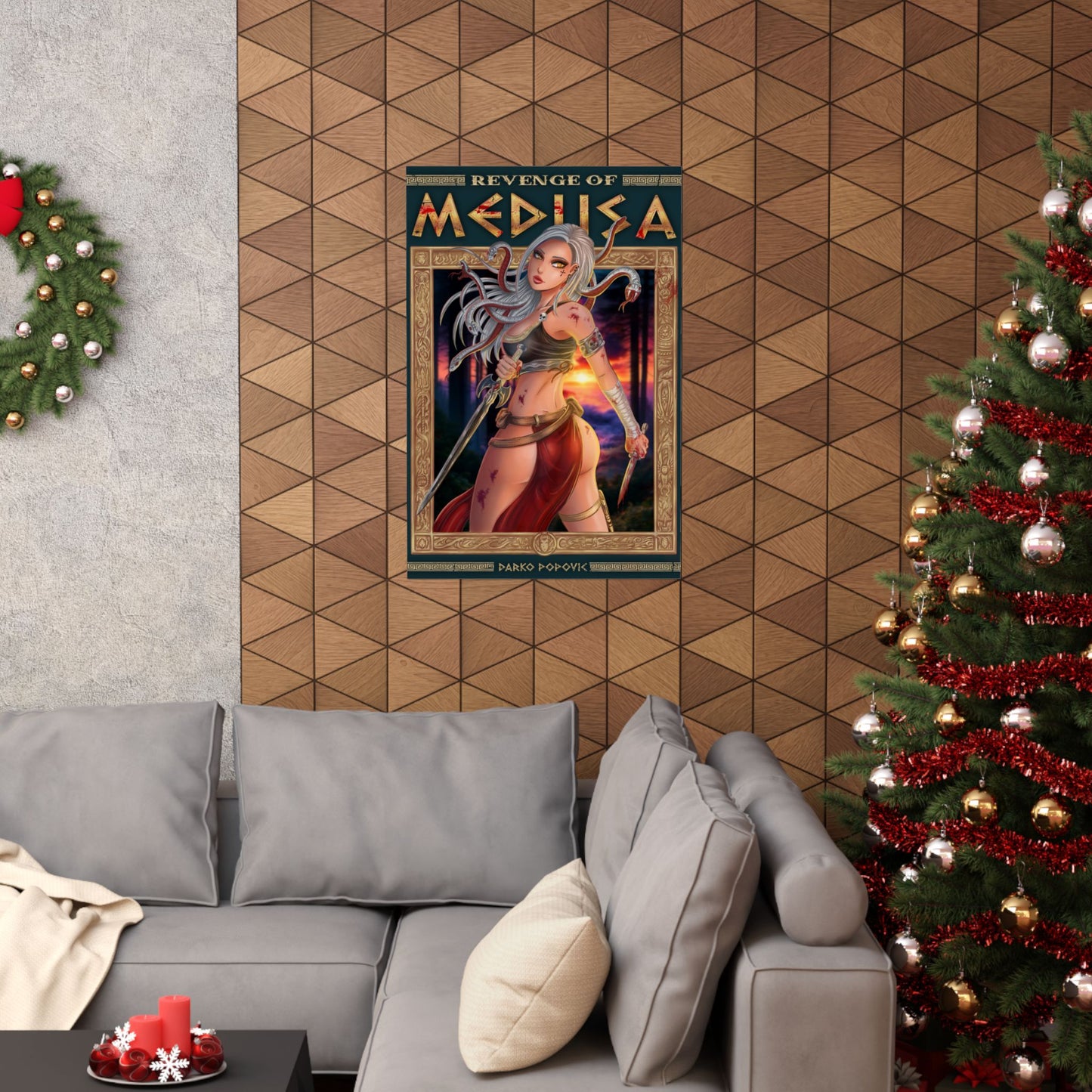 Revenge of Medusa Cover - Museum Quality Poster (60 x 90cm)