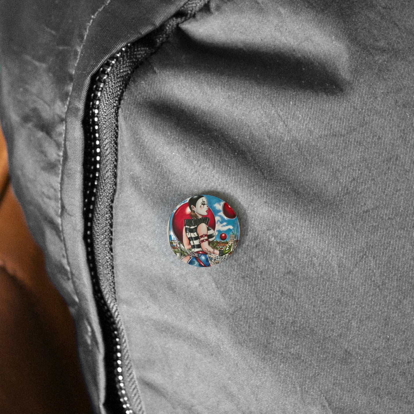 Pierrette 1 - Round Pins