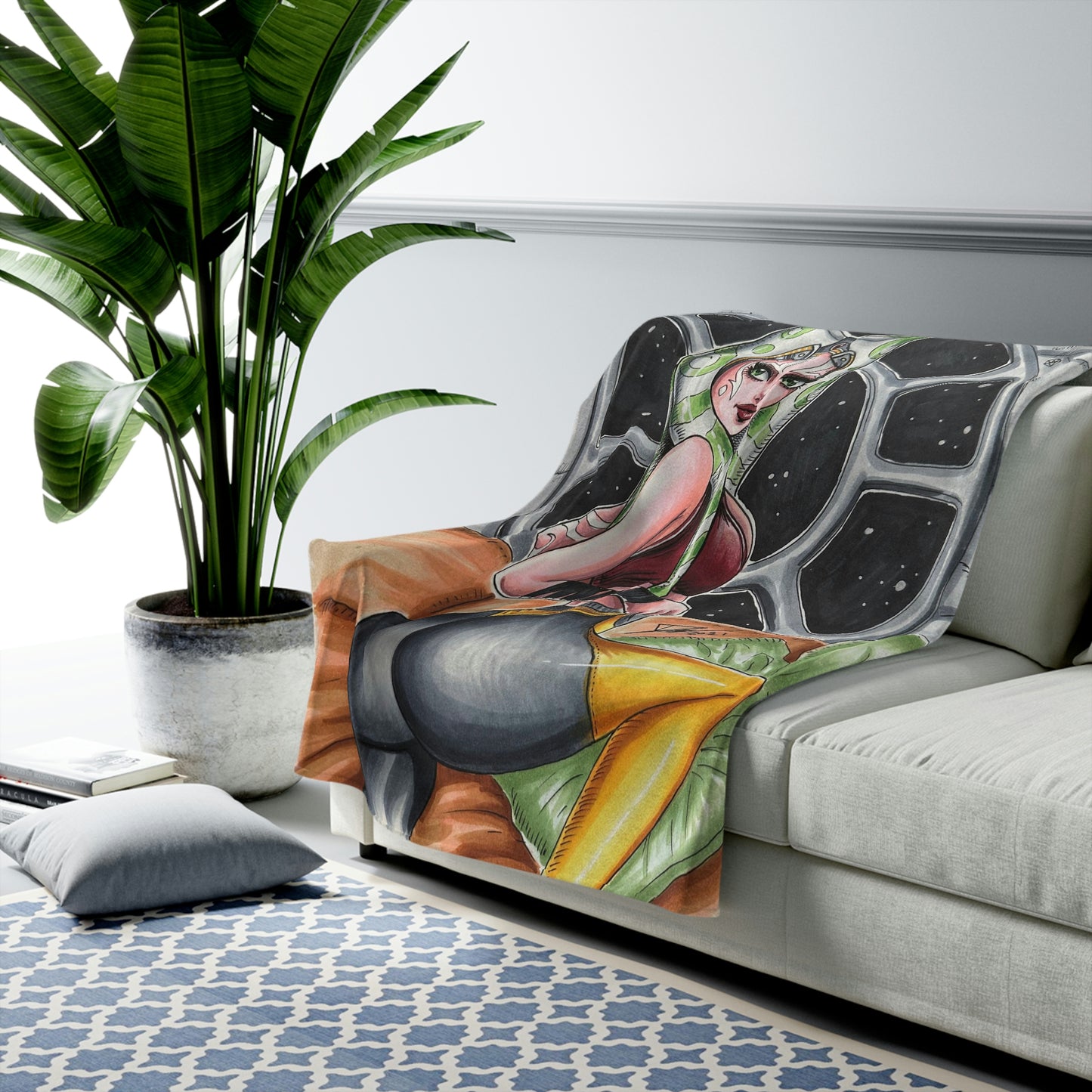 Niisha Ina - Plush Blanket