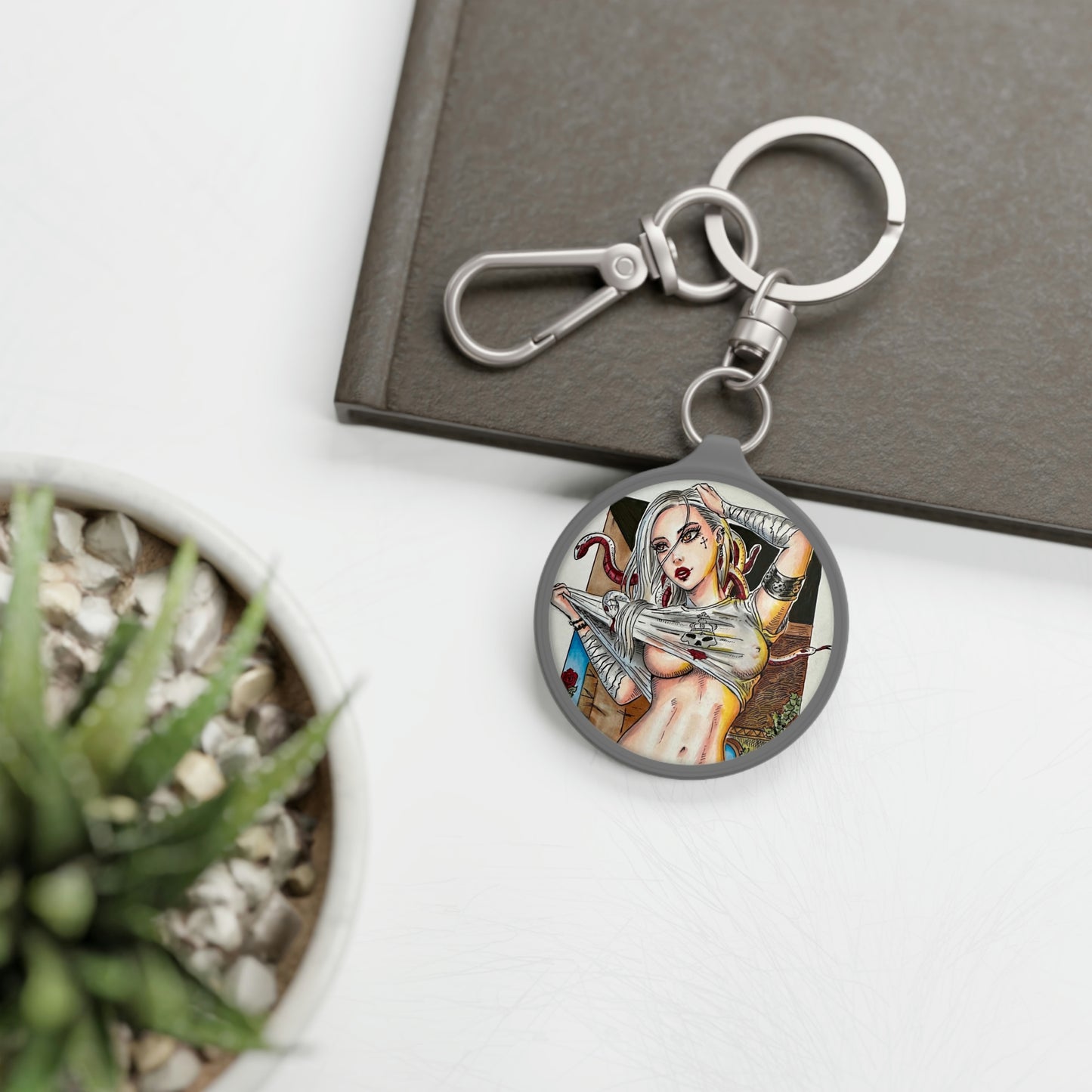 Medusa Wet Shirt - Keyring