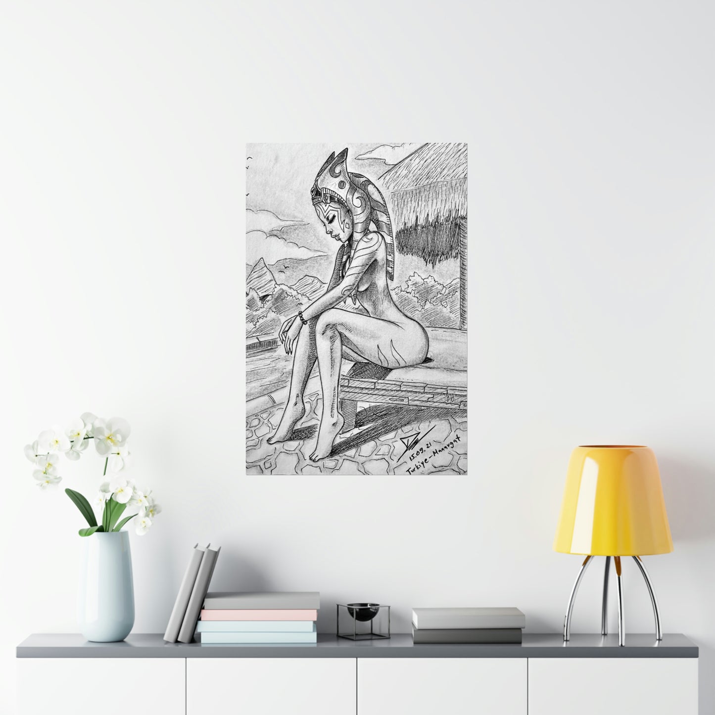 Niisha Ina - Museum Quality Poster
