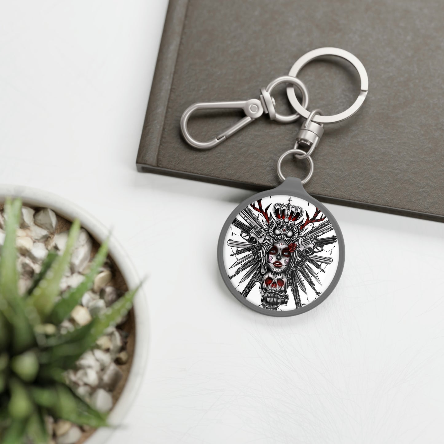 Dia de los Muertos - Keyring