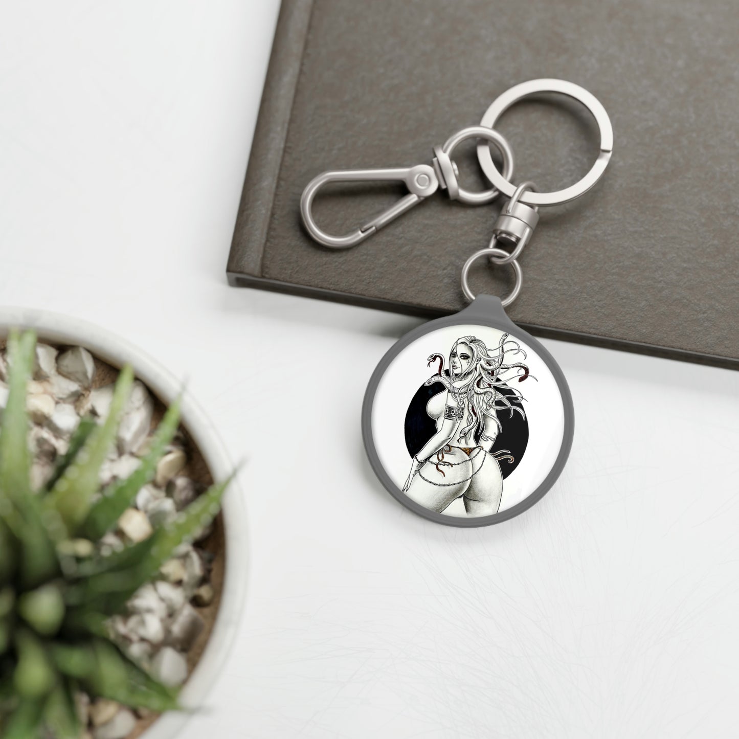 Medusa Beach Booty - Keyring