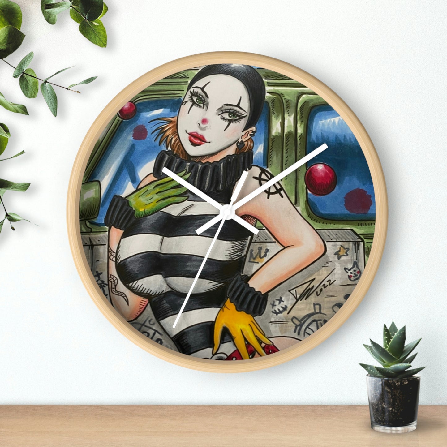 Pierrette - Wall Clock
