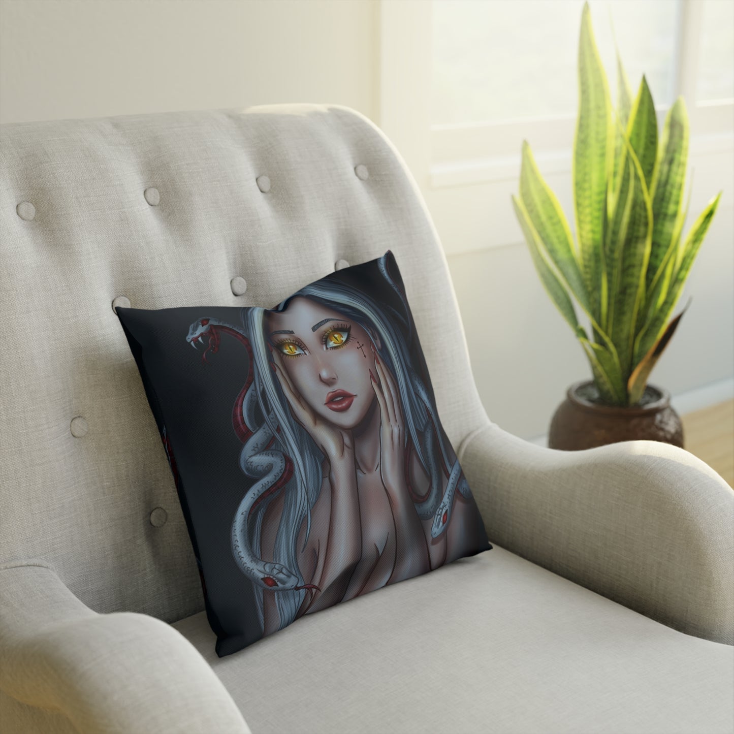 Medusa - Dark - Pillow (40x40cm)