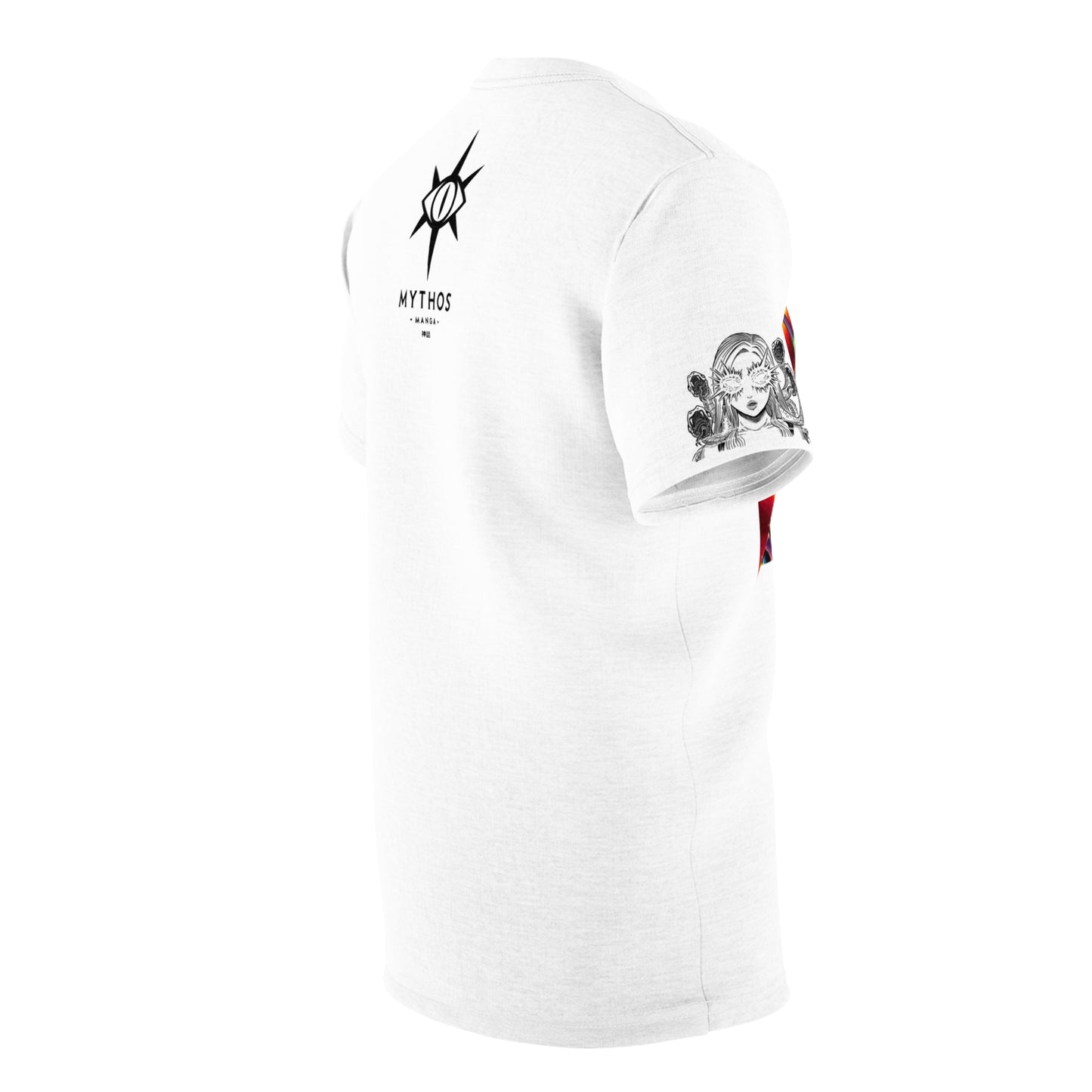 Medusa and Robot - Unisex Cut & Sew T-Shirt
