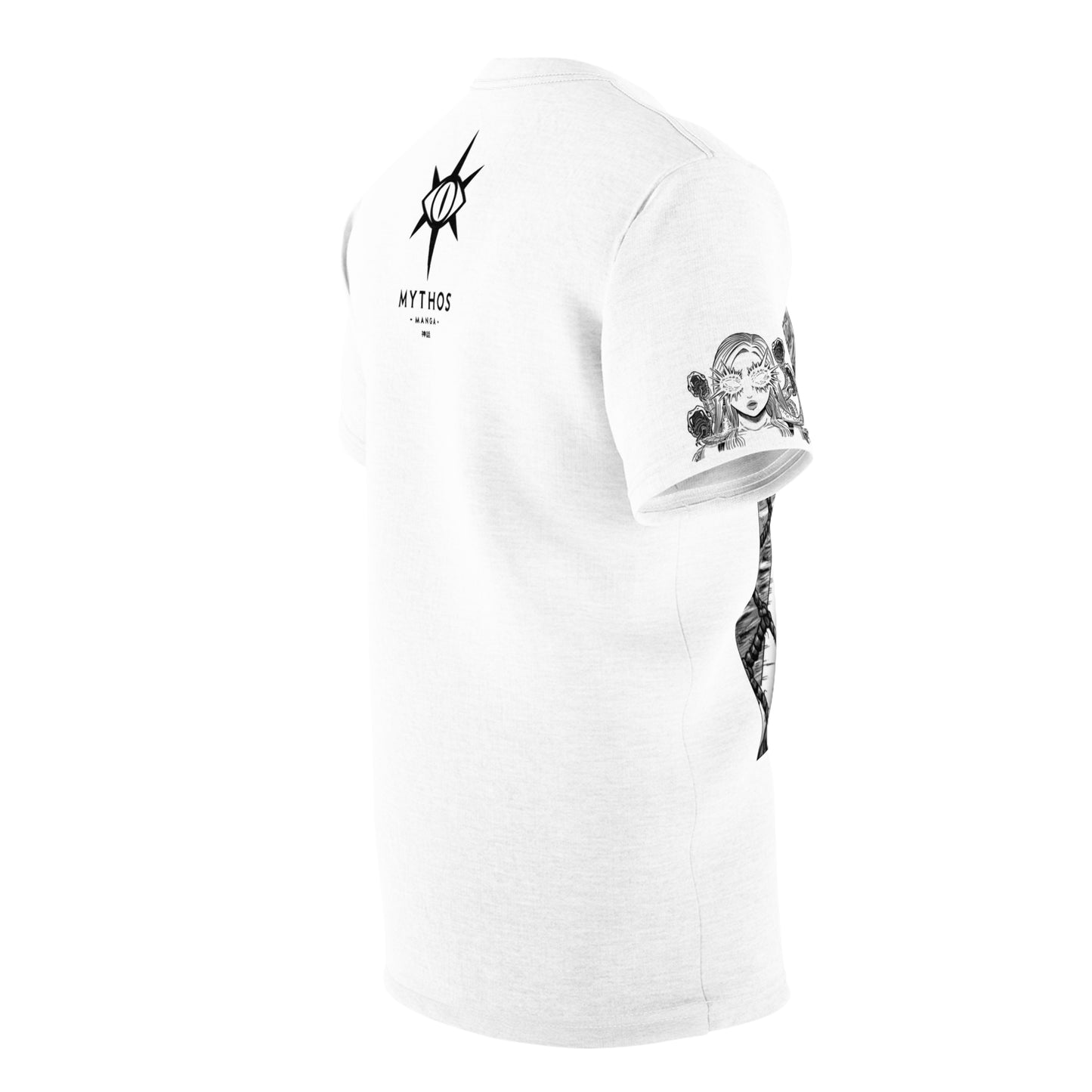 Medusa Manga Panel - Unisex Cut & Sew T-Shirt