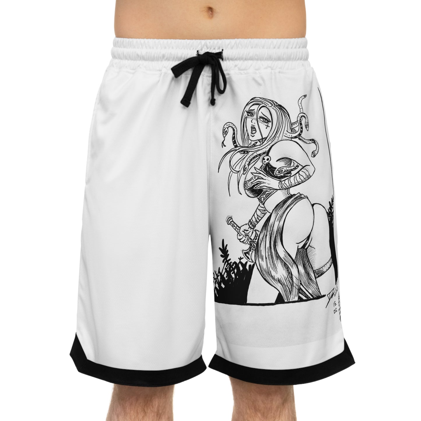 Medusa Booty - Basketball Rib Shorts