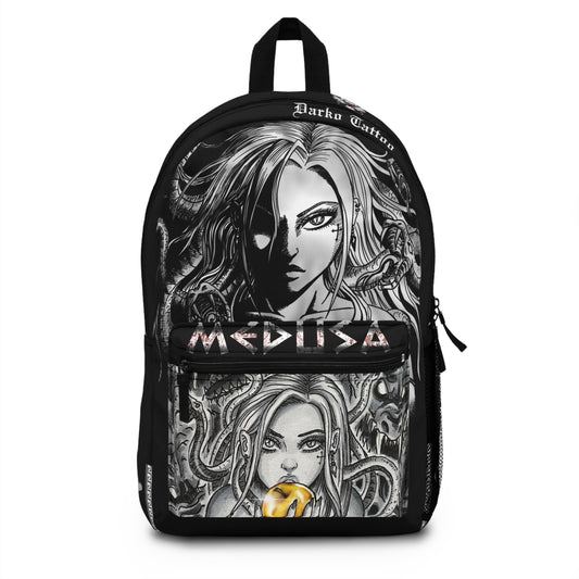 Medusa Black Backpack