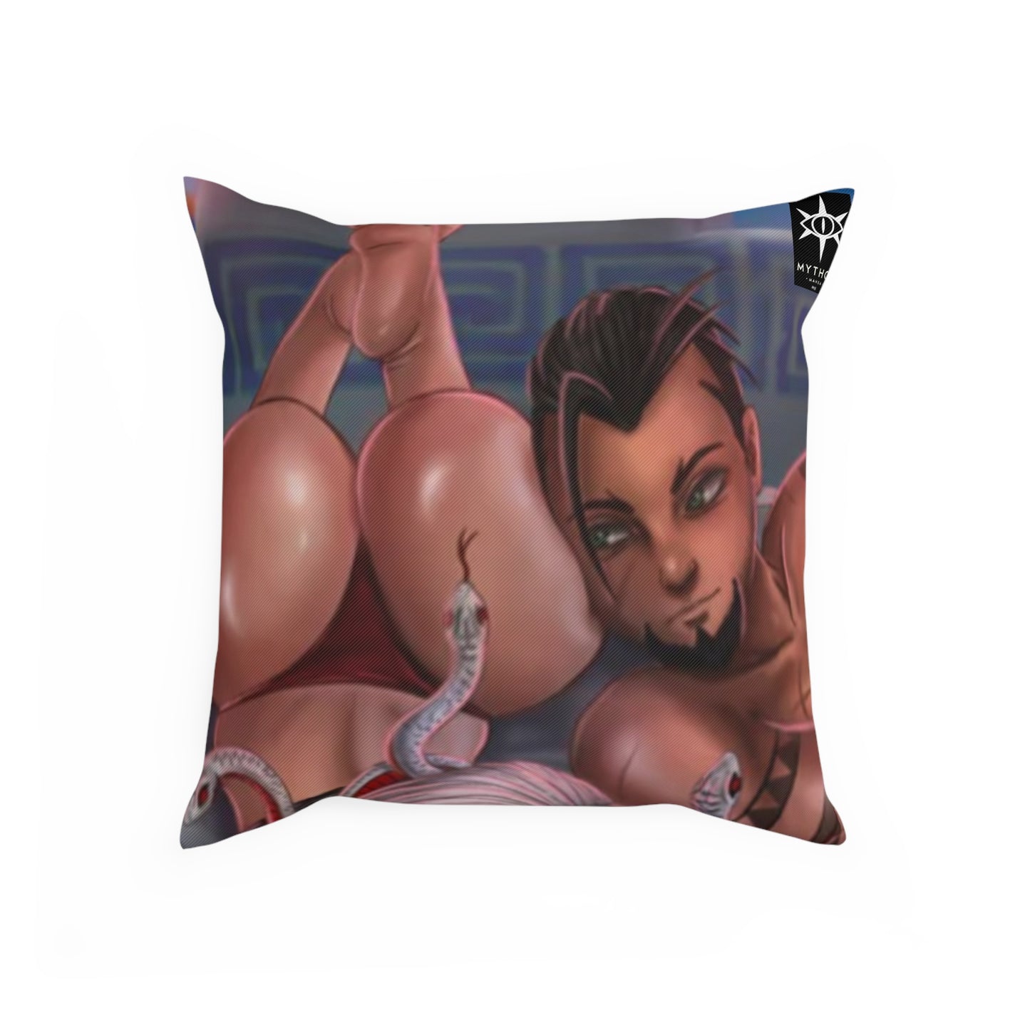 Medusa & Stavros - Map - Pillow (40x40cm)