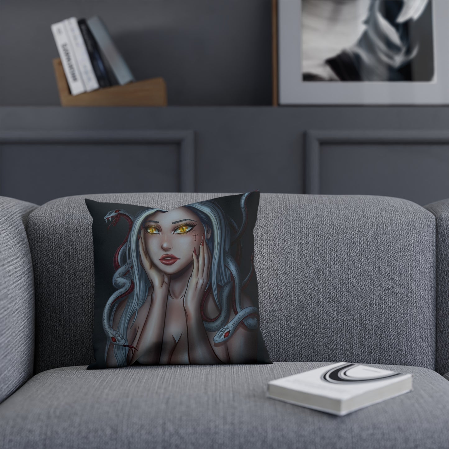 Medusa - Dark - Pillow (40x40cm)