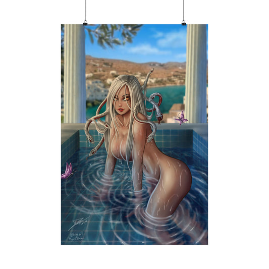 Medusa - Tinos Pool (60 x 90cm)