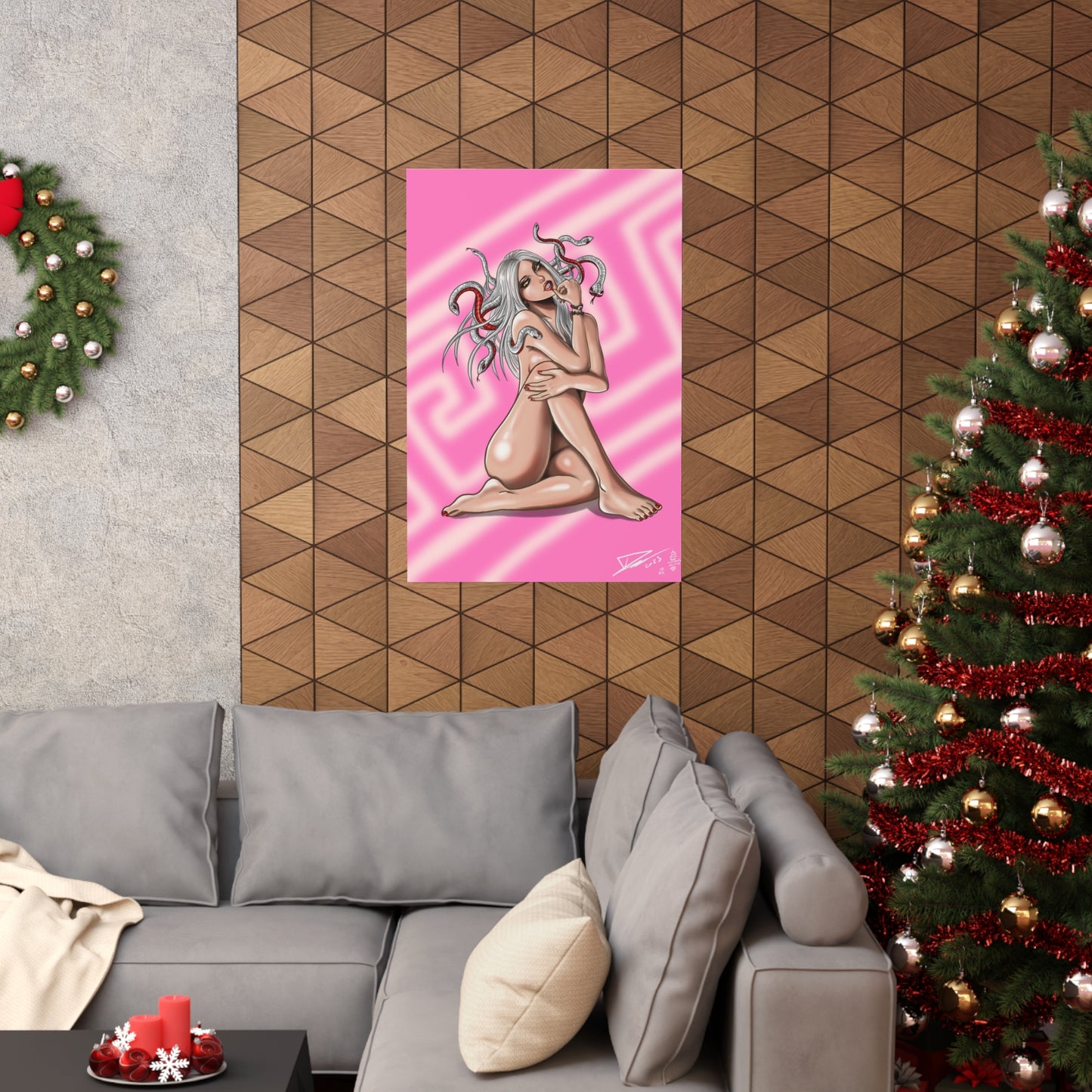 Medusa Pink - Fine Art Print (60x90cm)