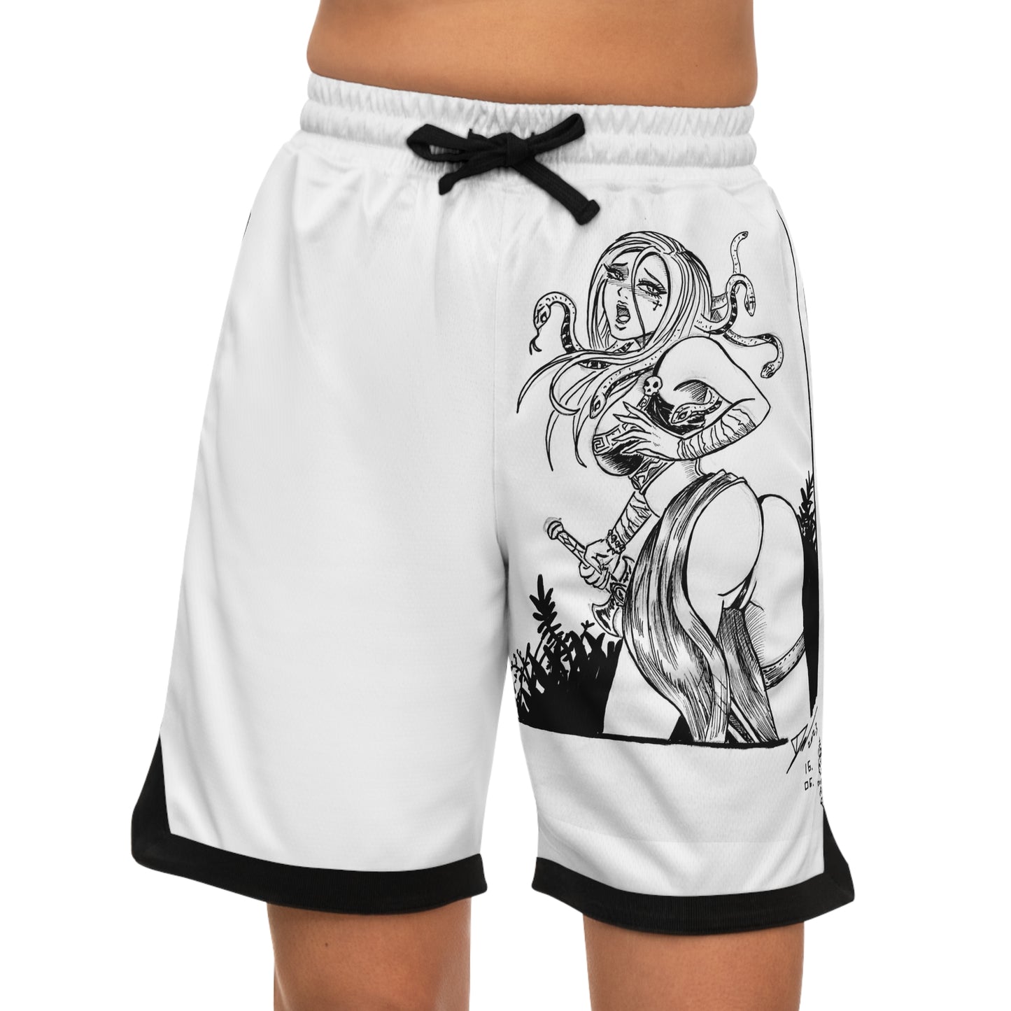 Medusa Booty - Basketball Rib Shorts