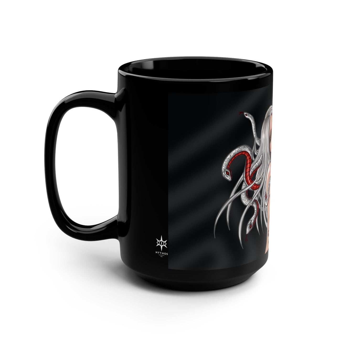 Medusa Nude - Black Mug
