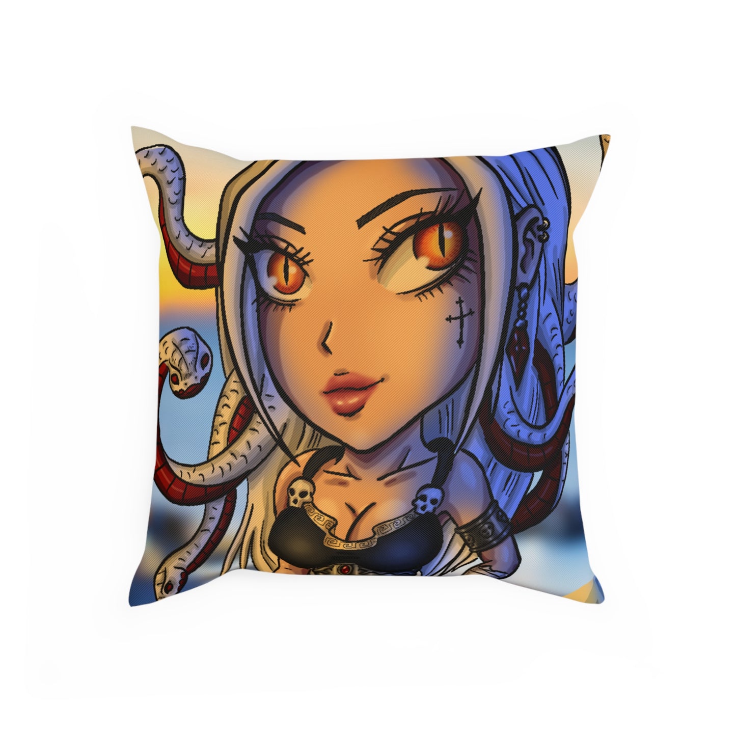 Chibi Medusa - Pillow (40x40cm)