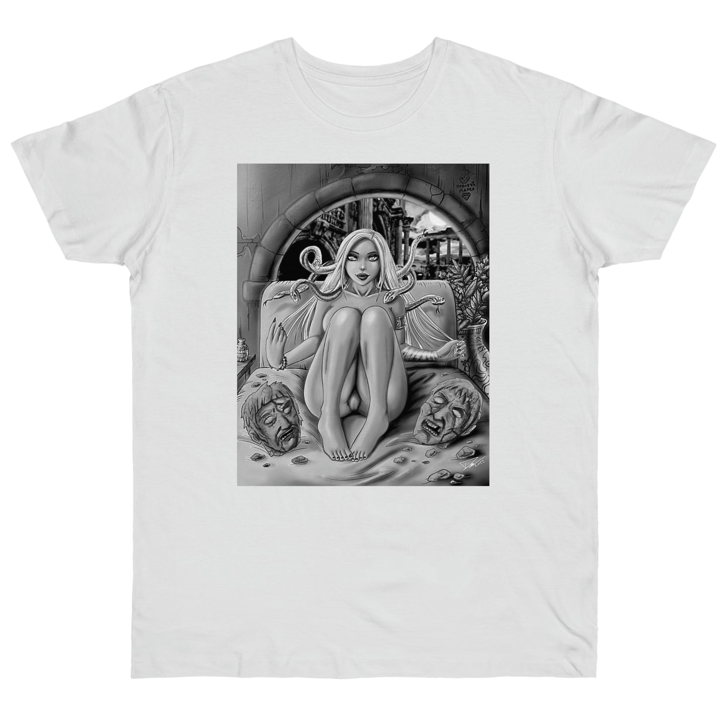 Medusa night - Jersey Unisex T-shirt