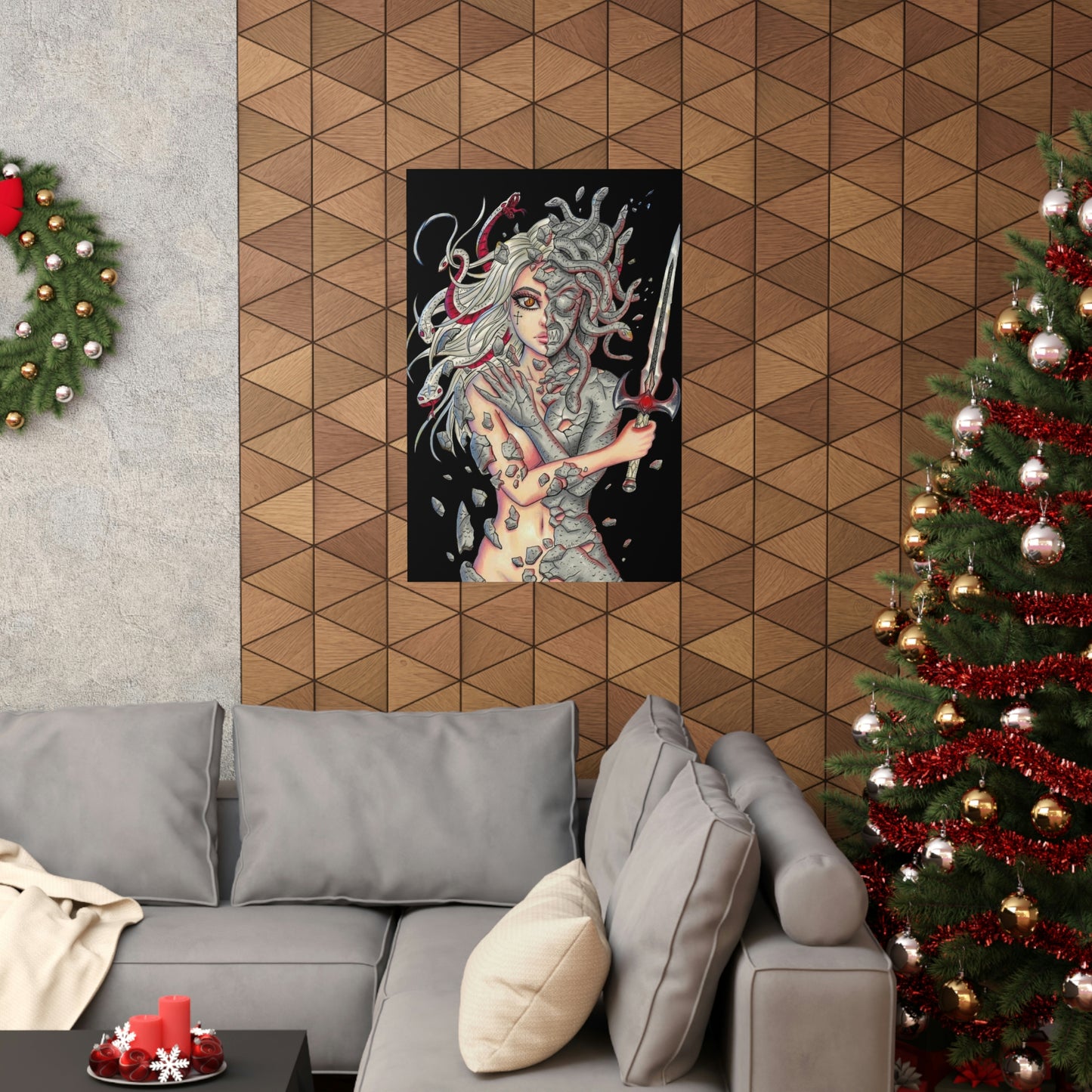 Medusa Cover - Museum Quality Print
