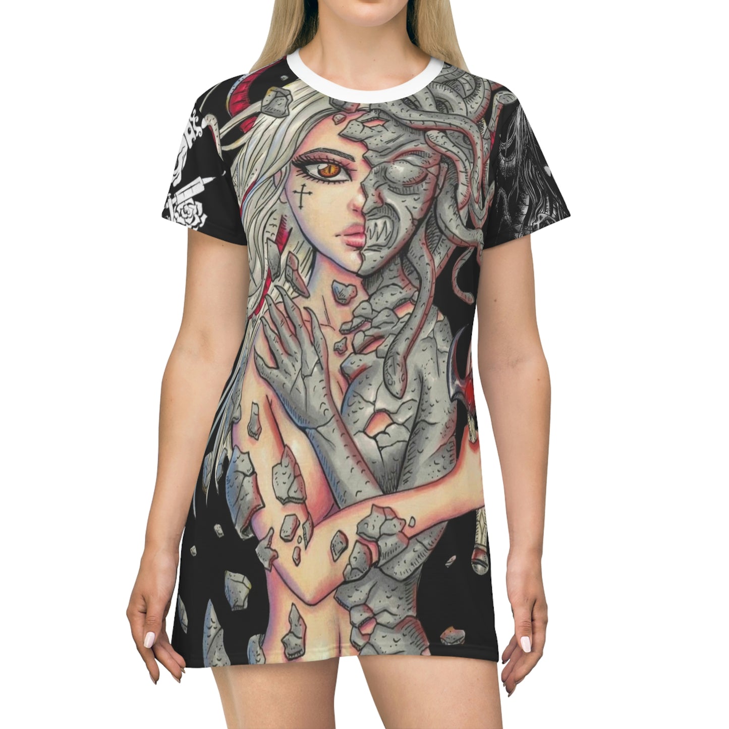 Medusa Cover - T-Shirt Dress