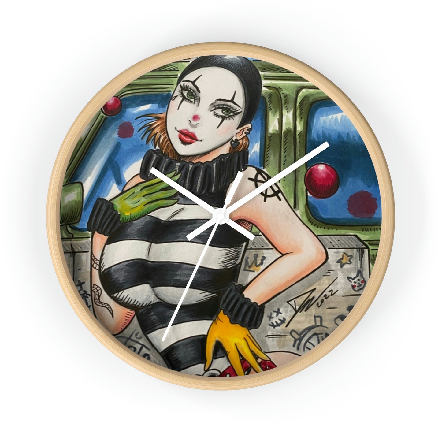 Pierrette - Wall Clock