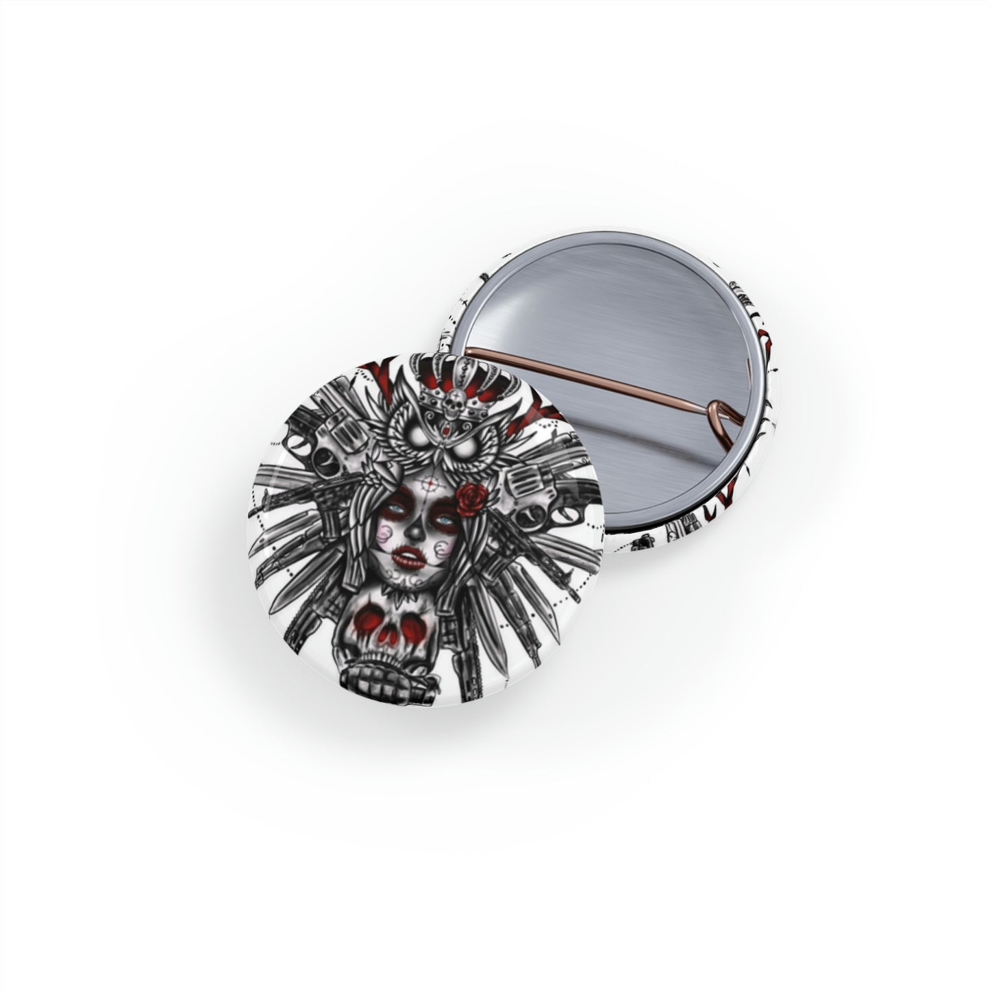 Dia de los Muertos - Round Pins