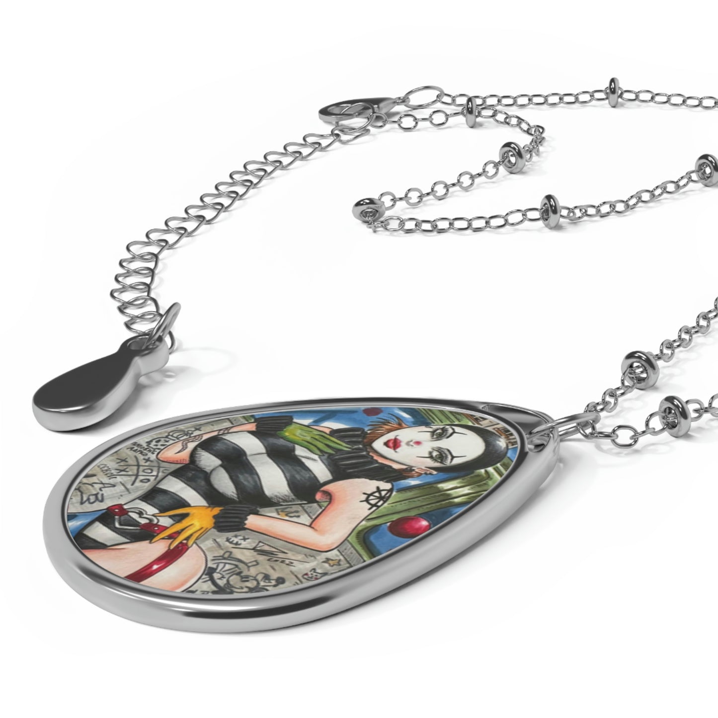 Pierrette - Oval Necklace