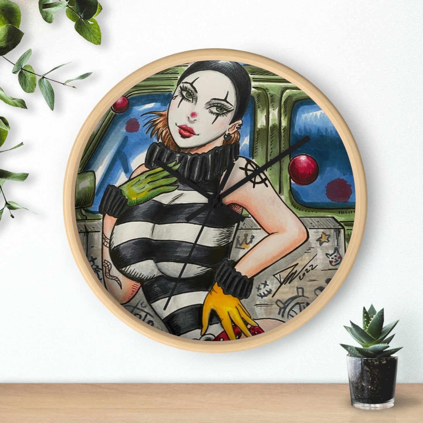 Pierrette - Wall Clock