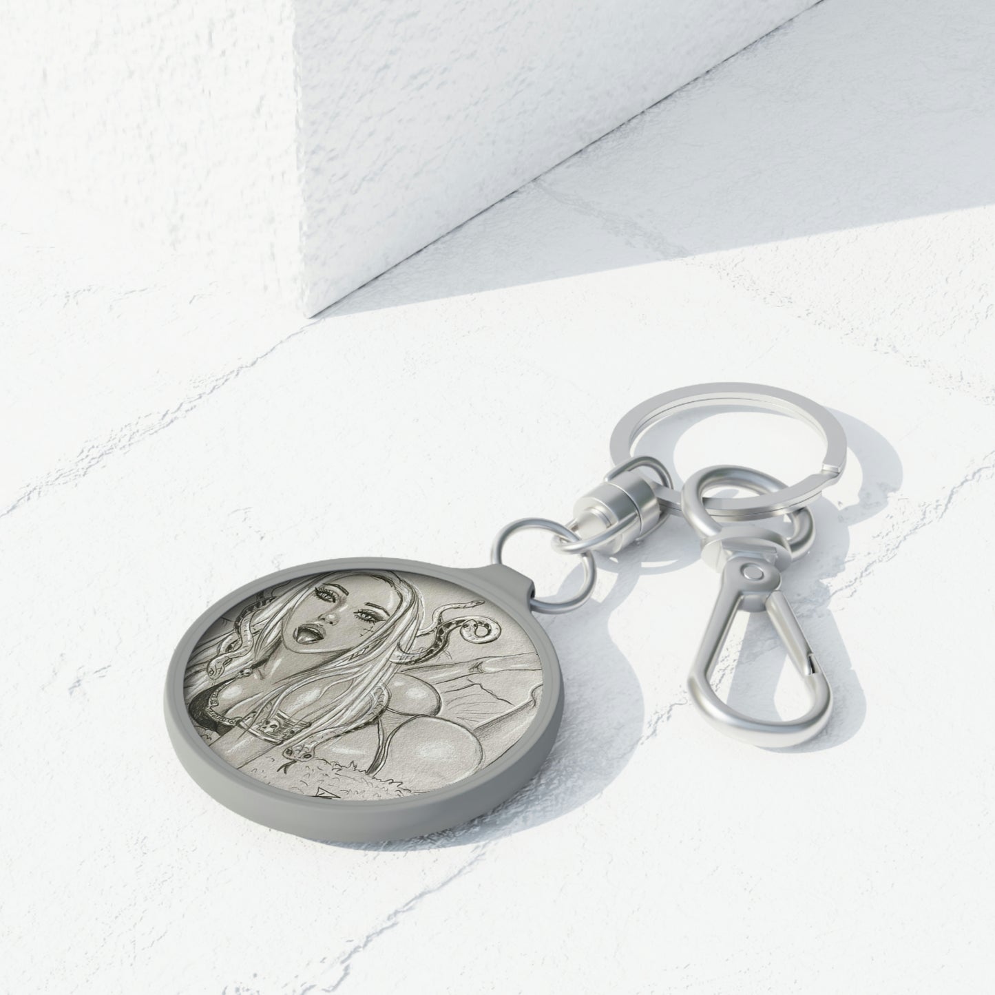 Medusa Tongue - Keyring