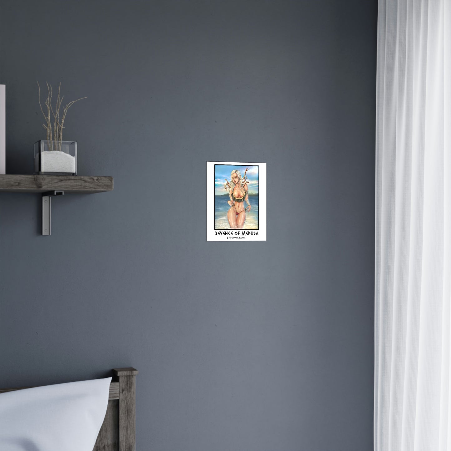Medusa greek sea - Print