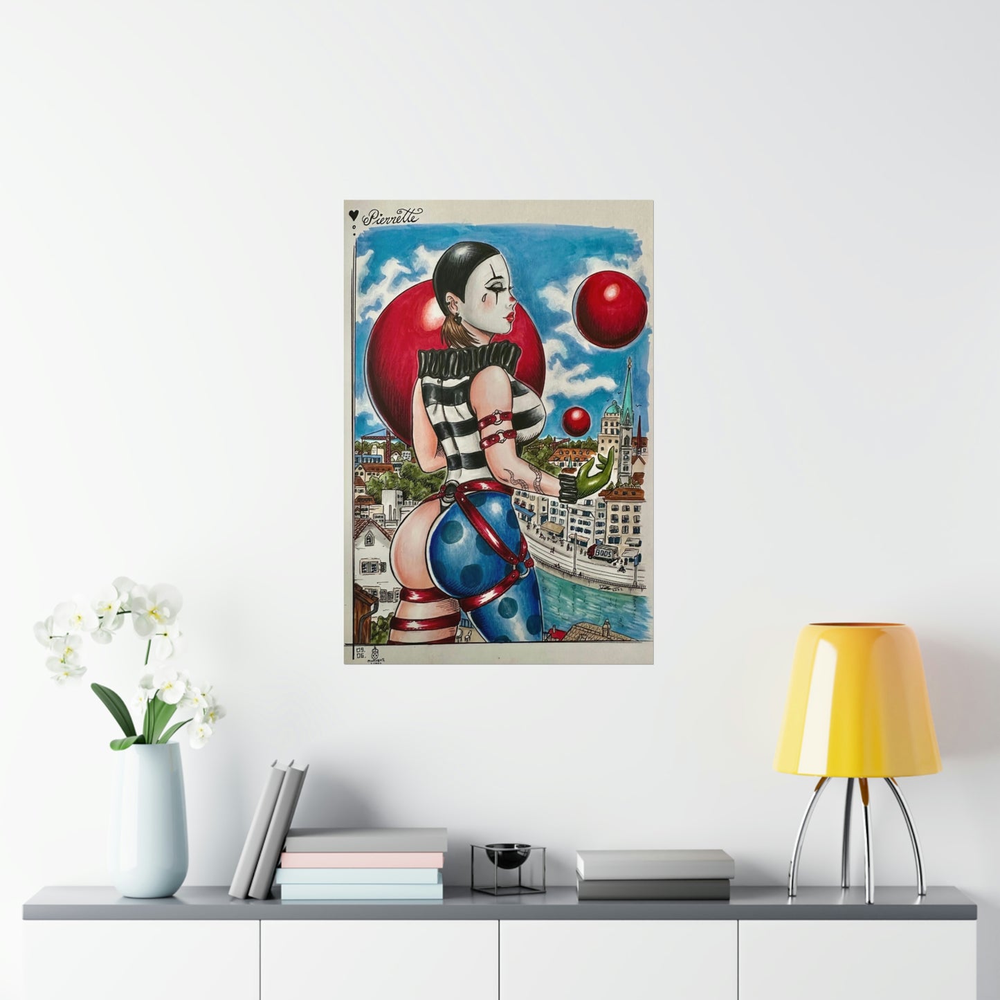 Pierrette 1 - Museum Quality Poster