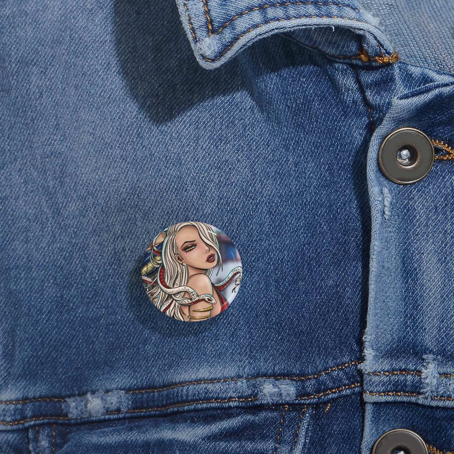 Medusa Fashion - Round Pins