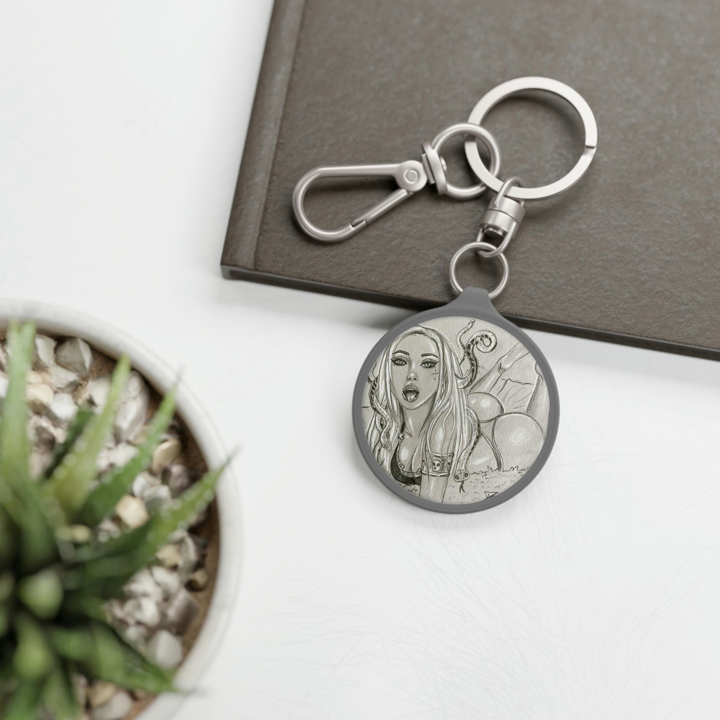 Medusa Tongue - Keyring