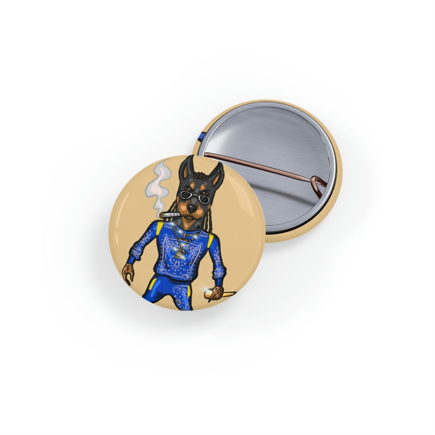 Tattoonimals / Snoop Dogg - Round Pins