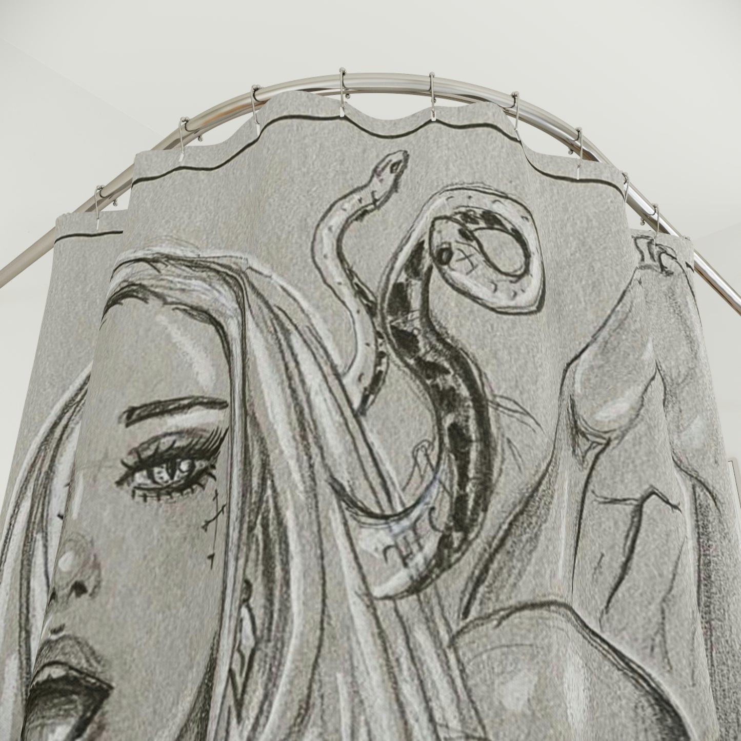 Medusa Tongue - Shower Curtain