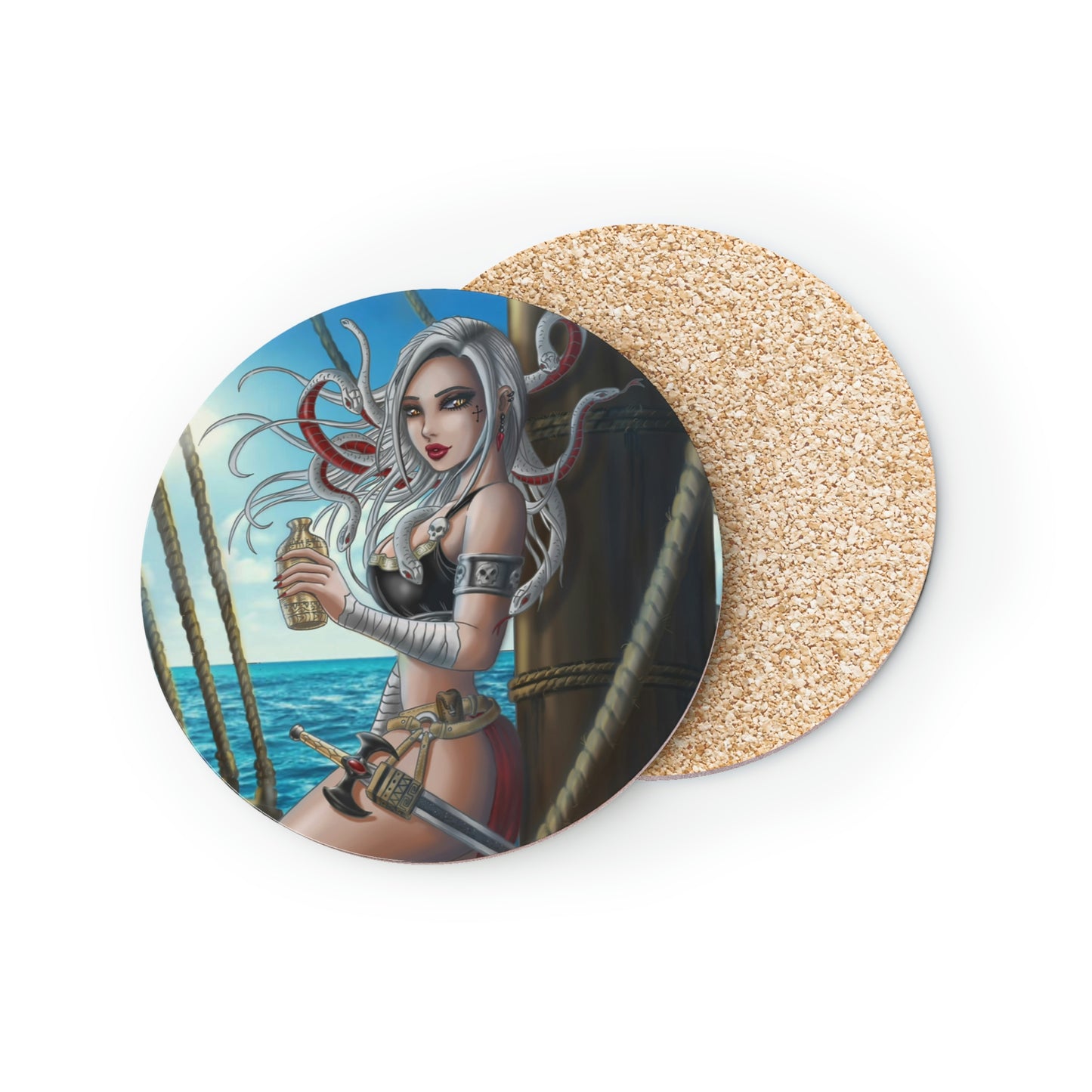 Medusa ship 2 - Coasters
