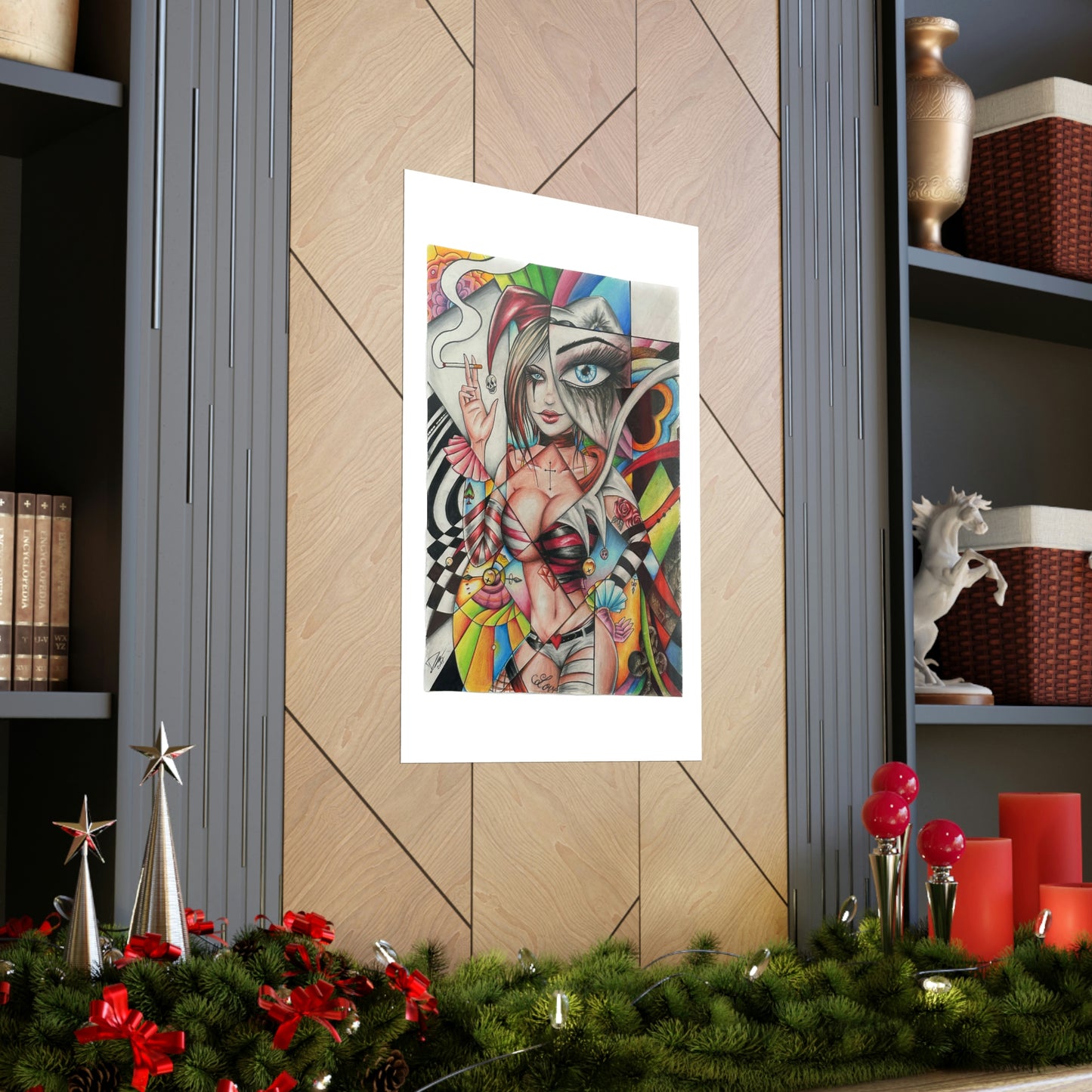 Jokergirl - Museum Quality Print