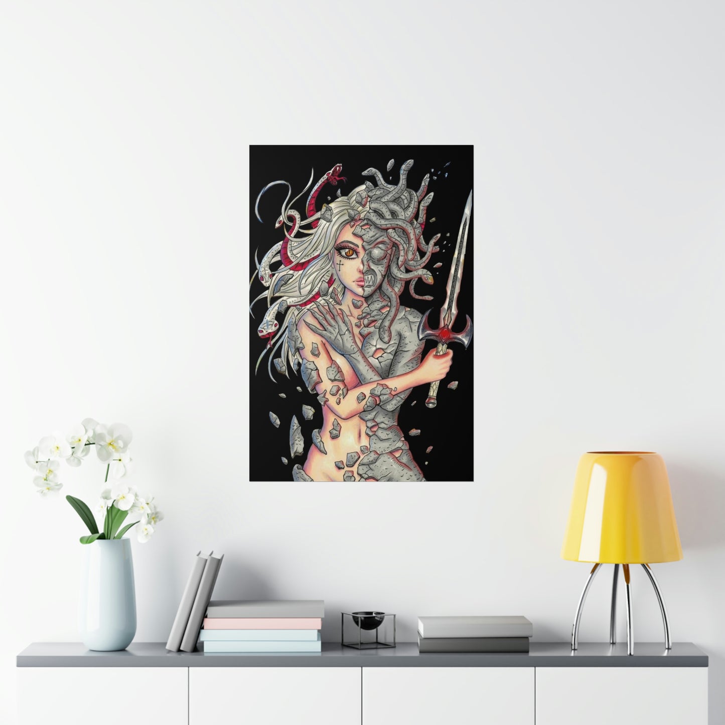 Medusa Cover - Museum Quality Print
