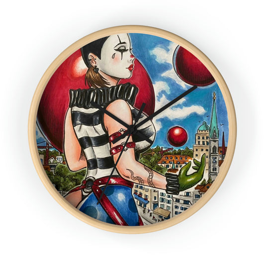 Pierrette 1 - Wall Clock