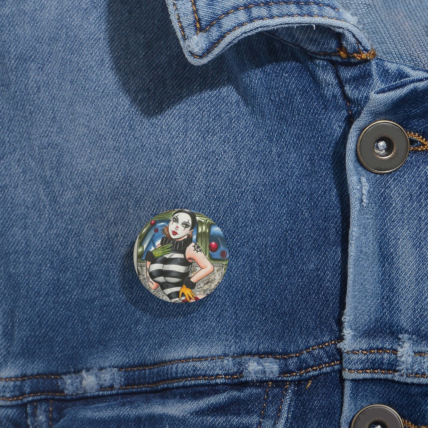 Pierrette - Round Pins