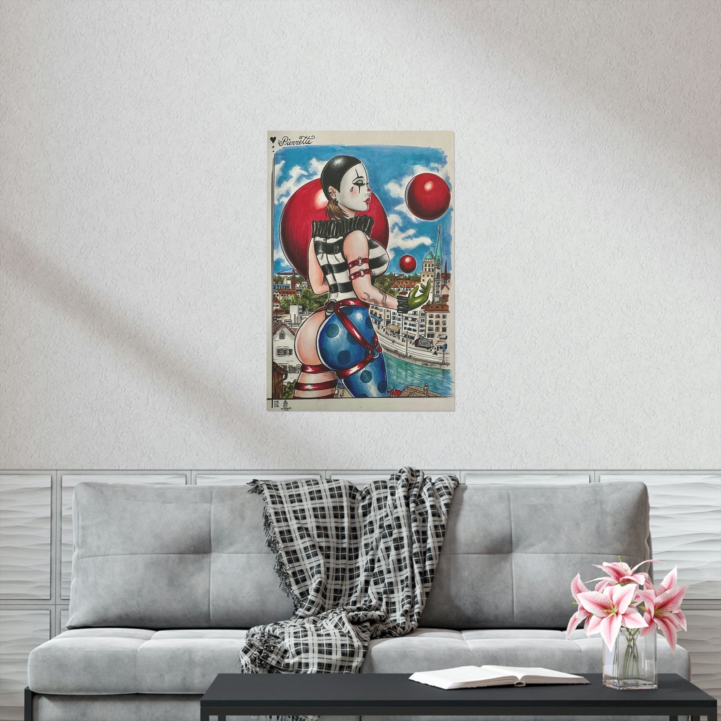 Pierrette 1 - Museum Quality Poster
