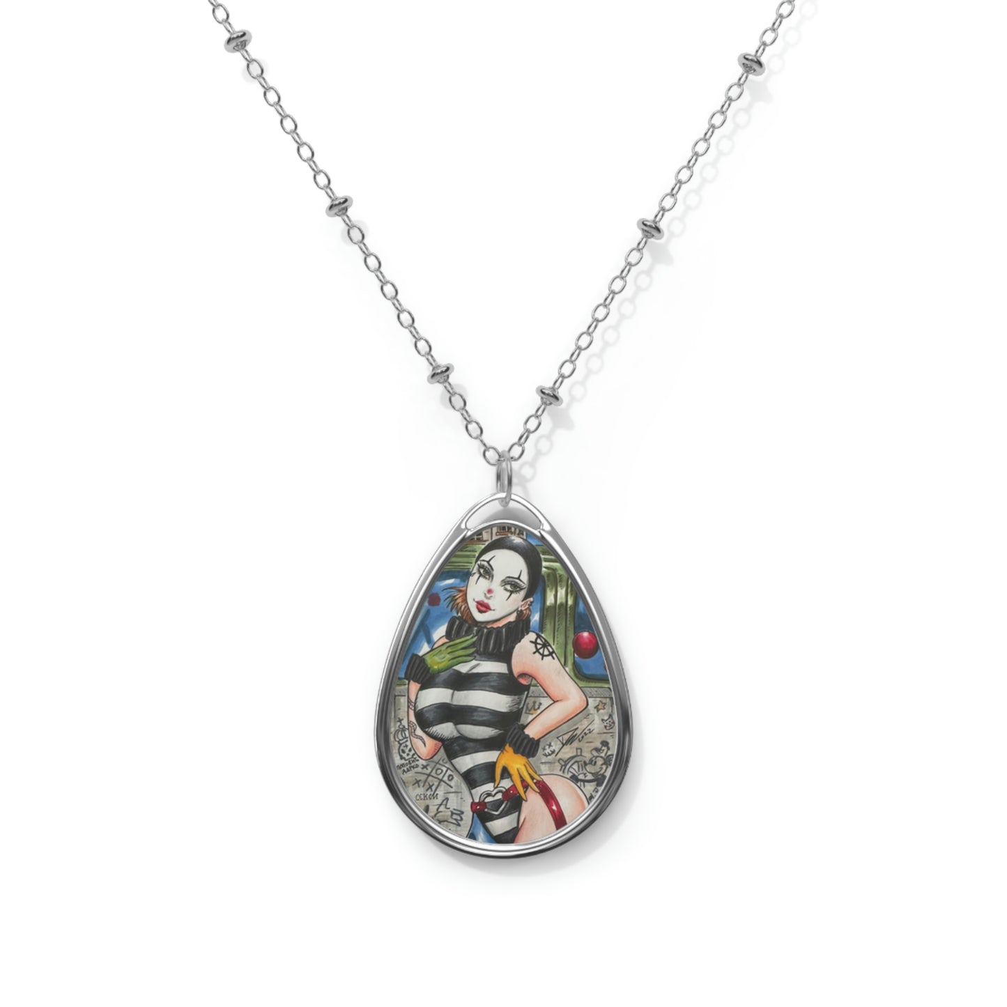 Pierrette - Oval Necklace