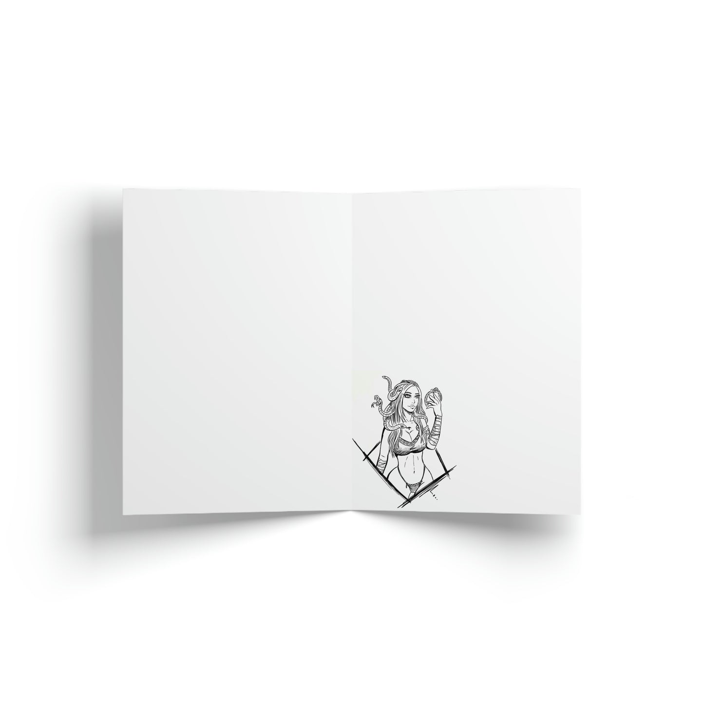 Medusa bikini - Greeting Card
