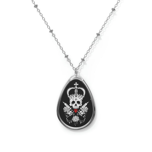 Darko Tattoo - Oval Necklace