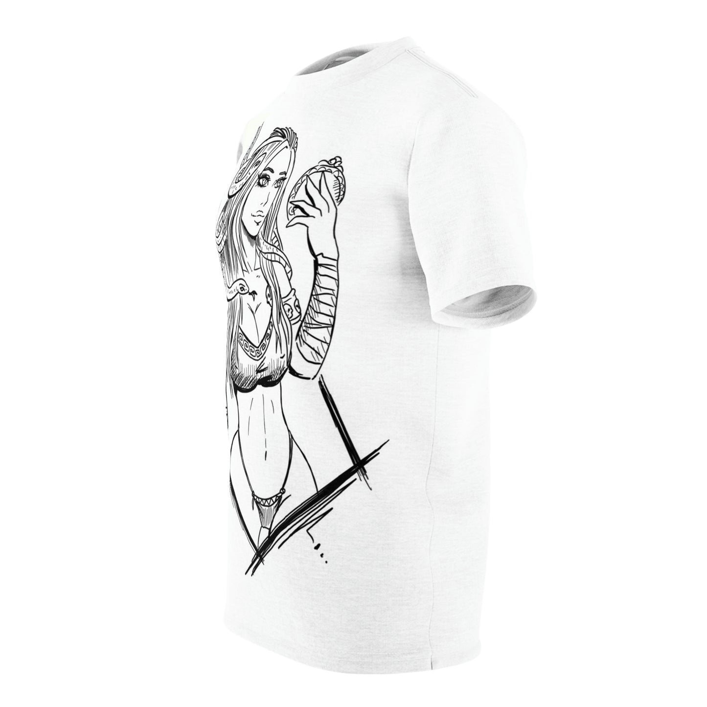 Medusa bikini - Unisex Cut & Sew T-Shirt