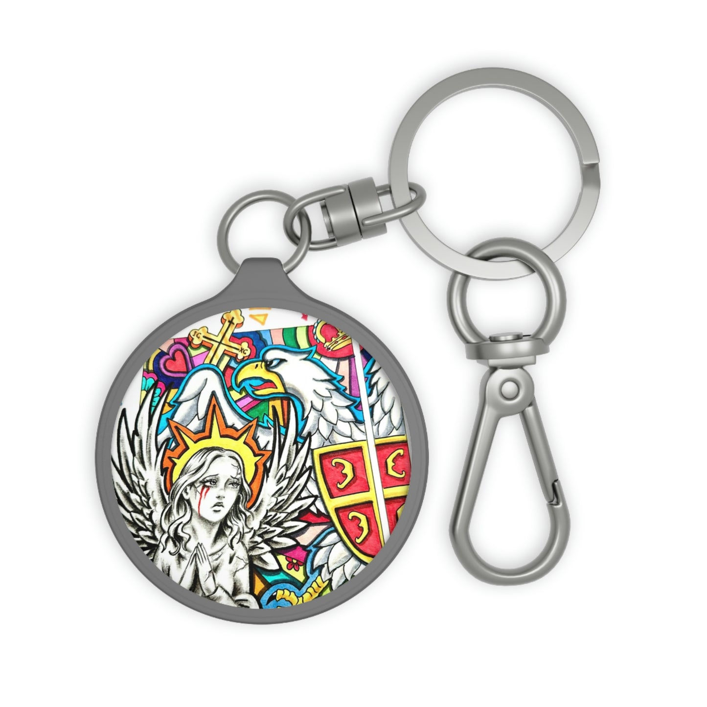 Serbian Angel - Keyring