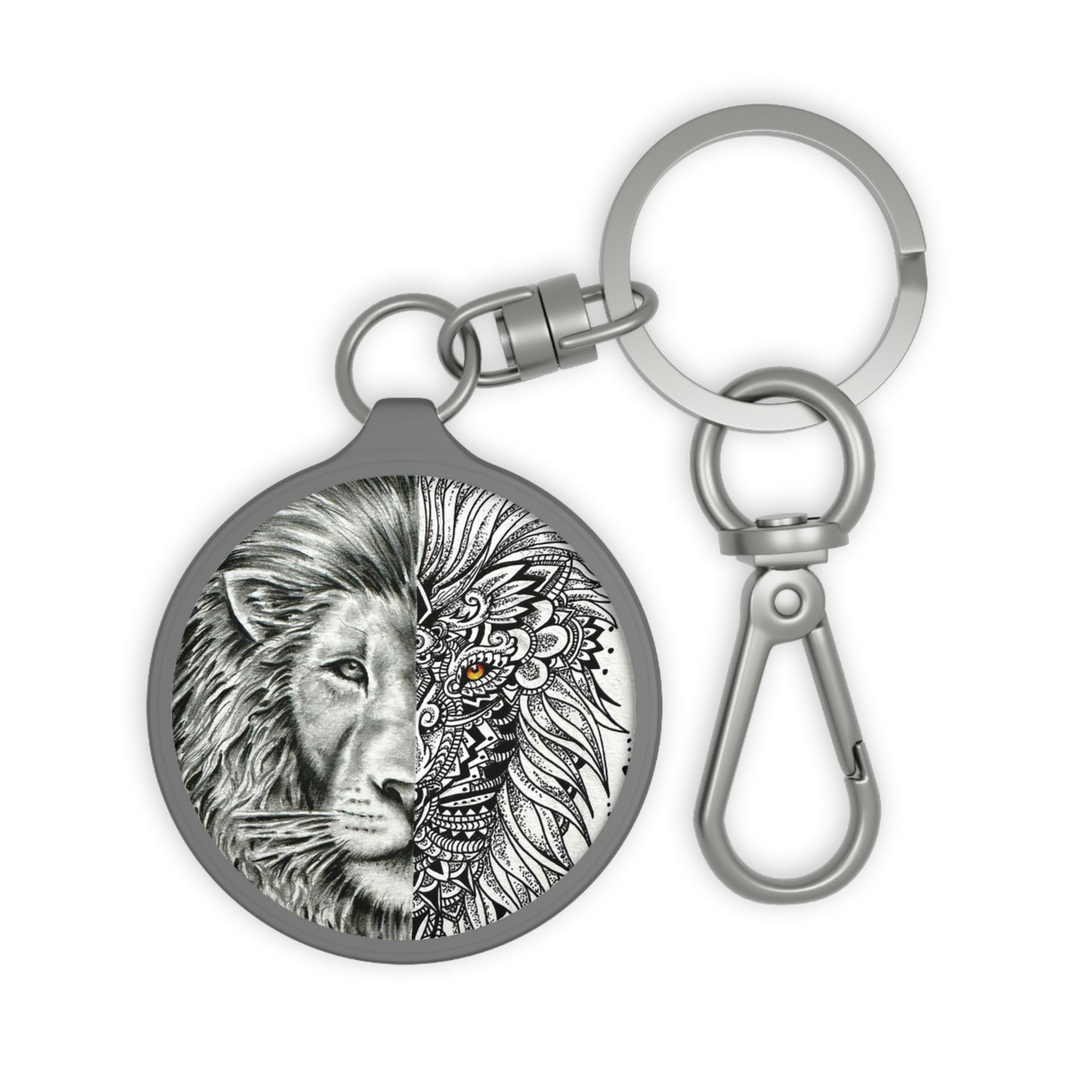 Lion Mandala - Keyring