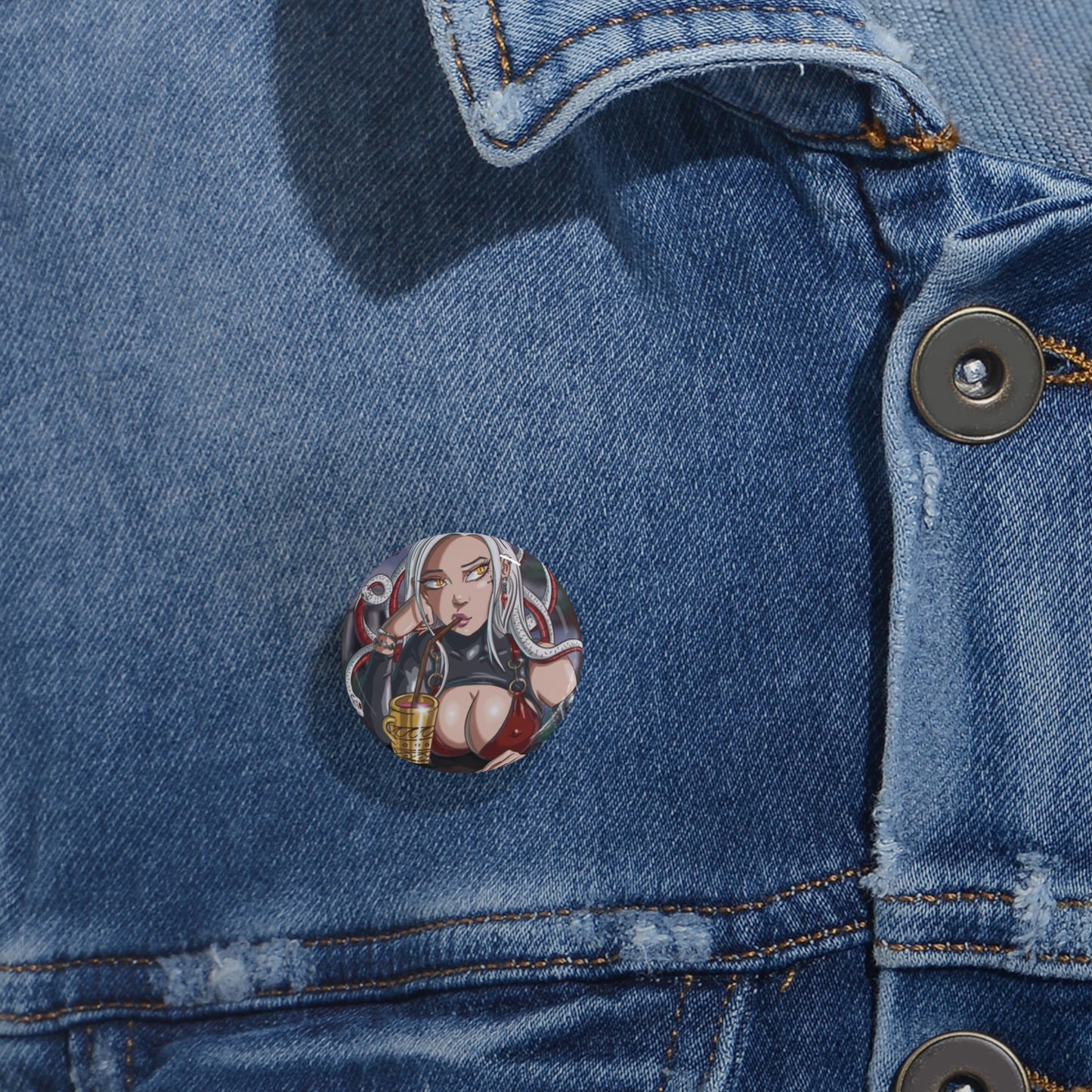 Medusa Drink - Round Pins